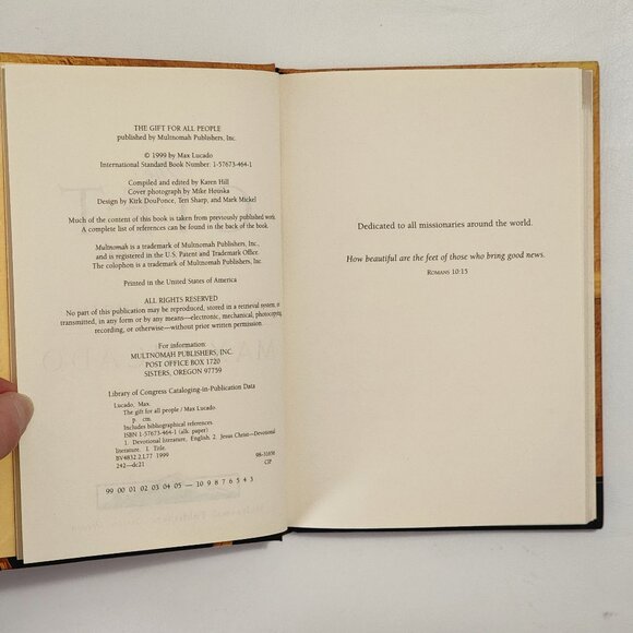 Gift for All People: Thoughts on God's Great Grace by Max Lucado - Picture 2 of 6